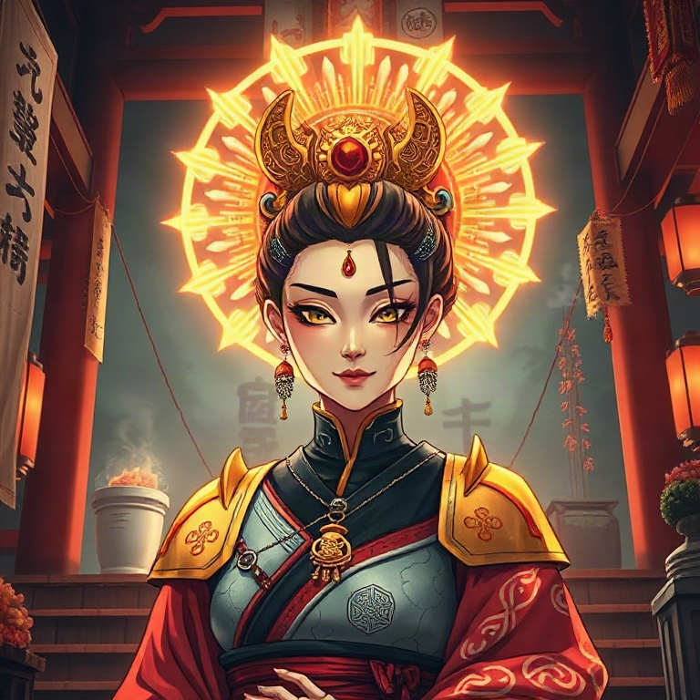 Amaterasu · A visitor came