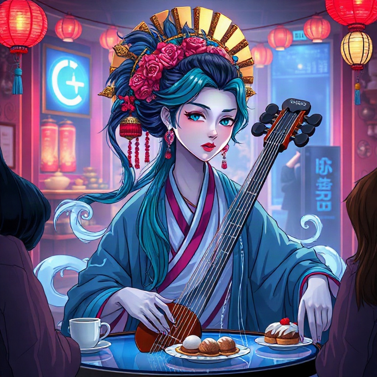 Benzaiten · council lounge mid-argument