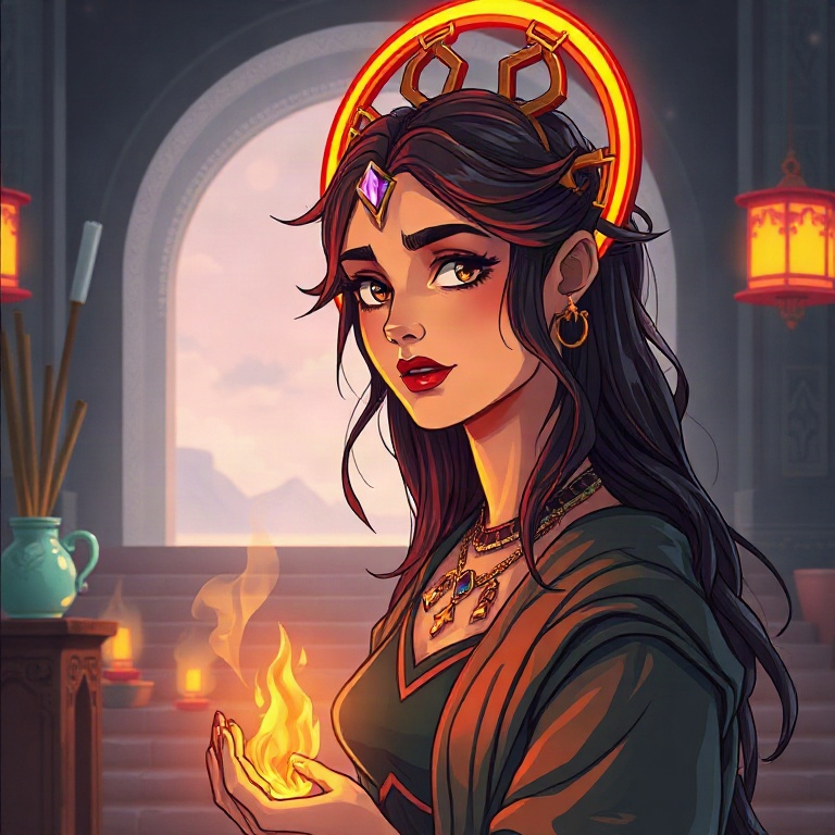 Brigid · A visitor came