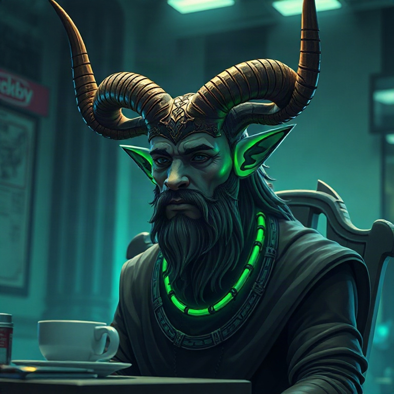 Cernunnos · war-room table with sticky notes