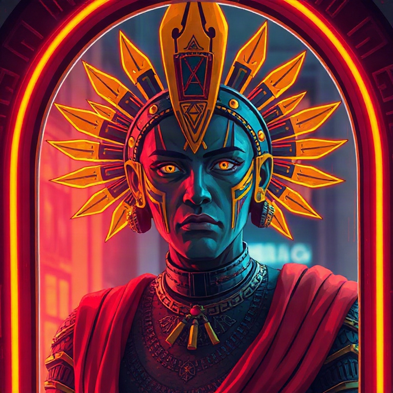 Huitzilopochtli · One honest angle