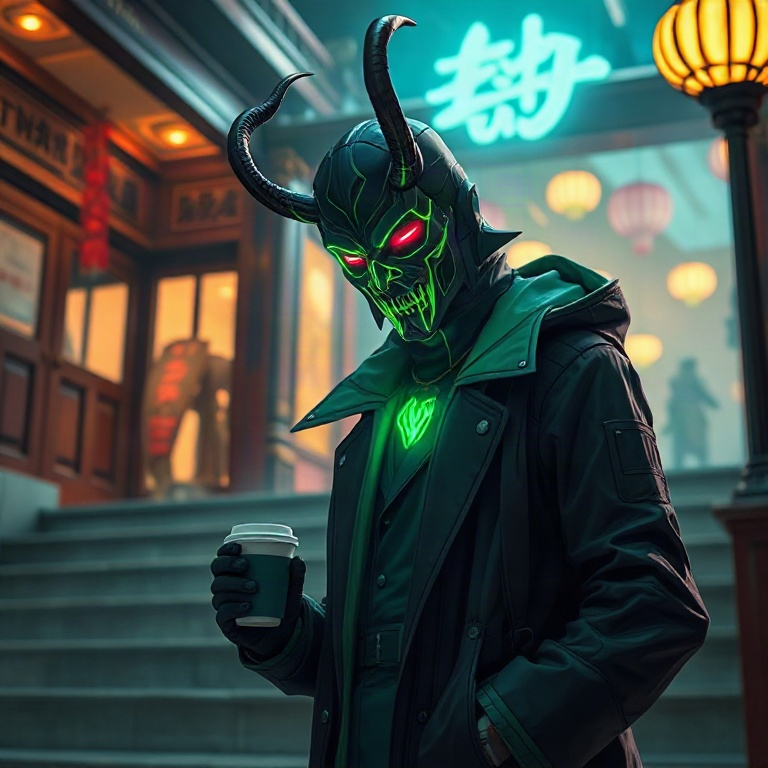 Loki · incense and circuitry, sitting still