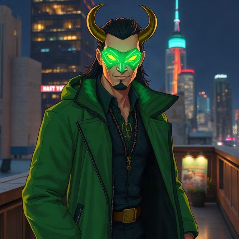 Loki · rooftop after hours