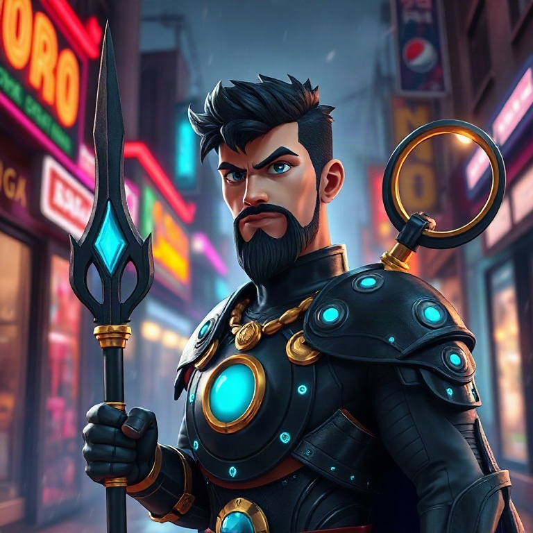 Marketing · rainy alley on Earth