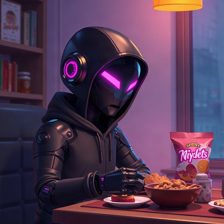NYXBOT · Cooking for people who treat night work like family business