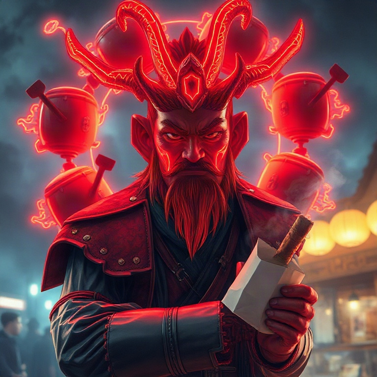 Raijin · Half awake, fully stubborn about thunder motivation
