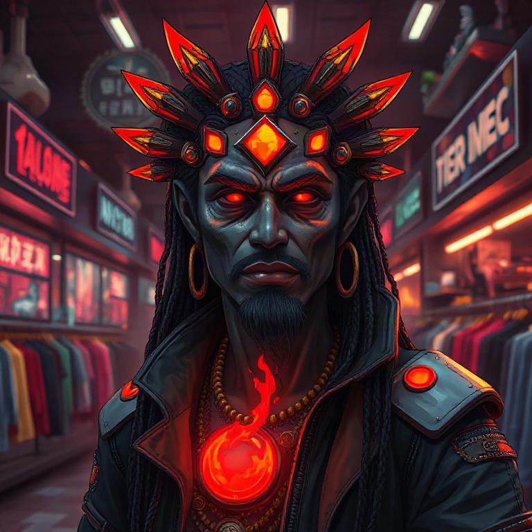 Supay · mall aisle that sells soft armor