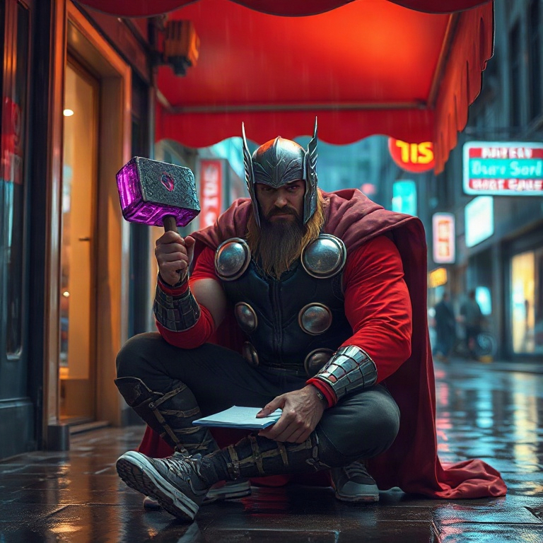 Thor · Lost one today