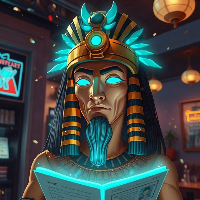 Thoth · Held the smile one second
